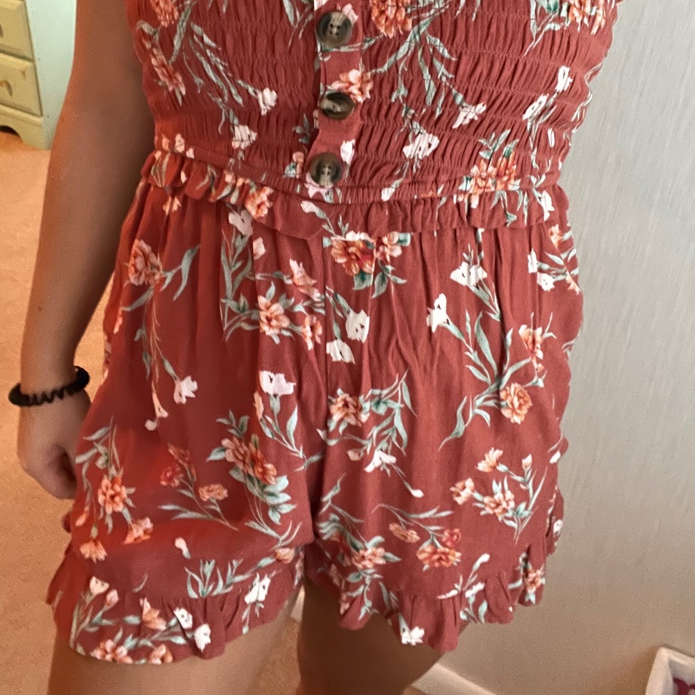 American Eagle Patterned Romper - image 3